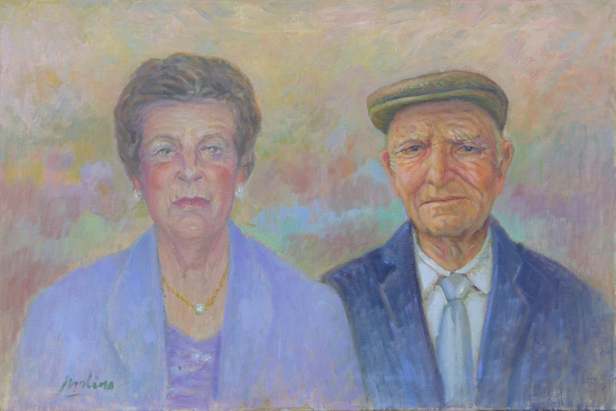 Retrato de María y Paco Jesús